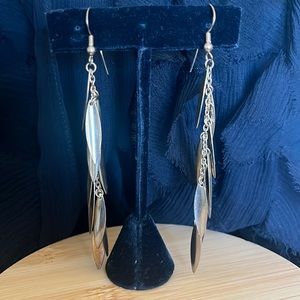 Vintage goldtone statement earrings